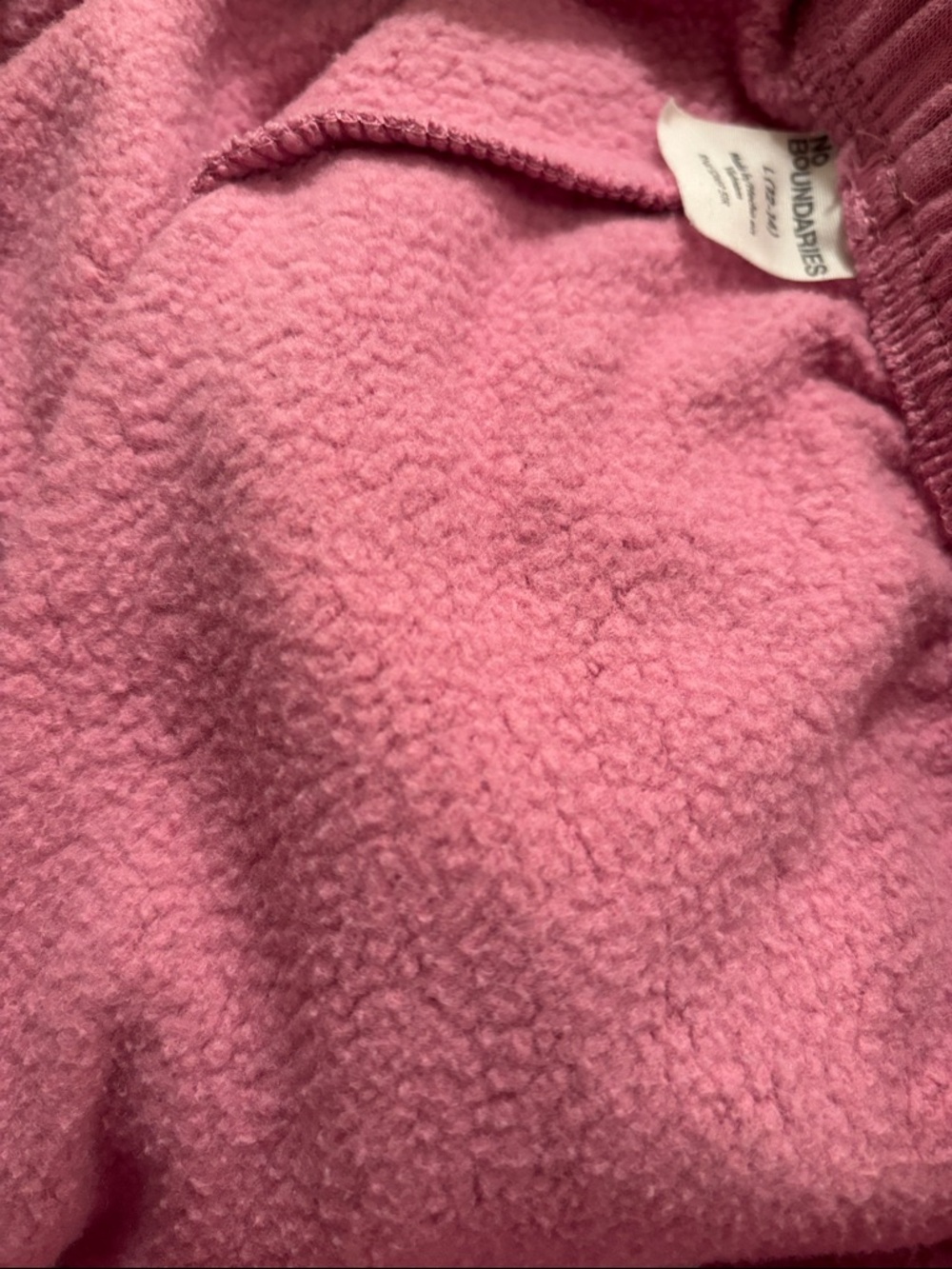 No Boundaries Pink and Blue Sweat Pants - Picture 10 of 11